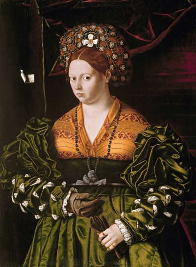 Portrait of a Lady by Bartolomeo Veneto